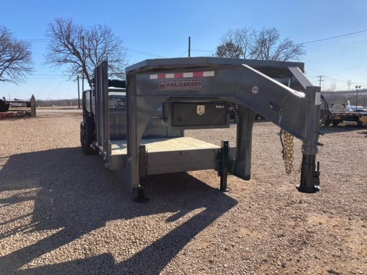 New 82" X 20' Front Flat Rear Dump -20 Dump Combo Trailer