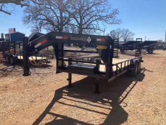 New 83  X 20' Gooseneck SKP-1406 Equipment Trailer
