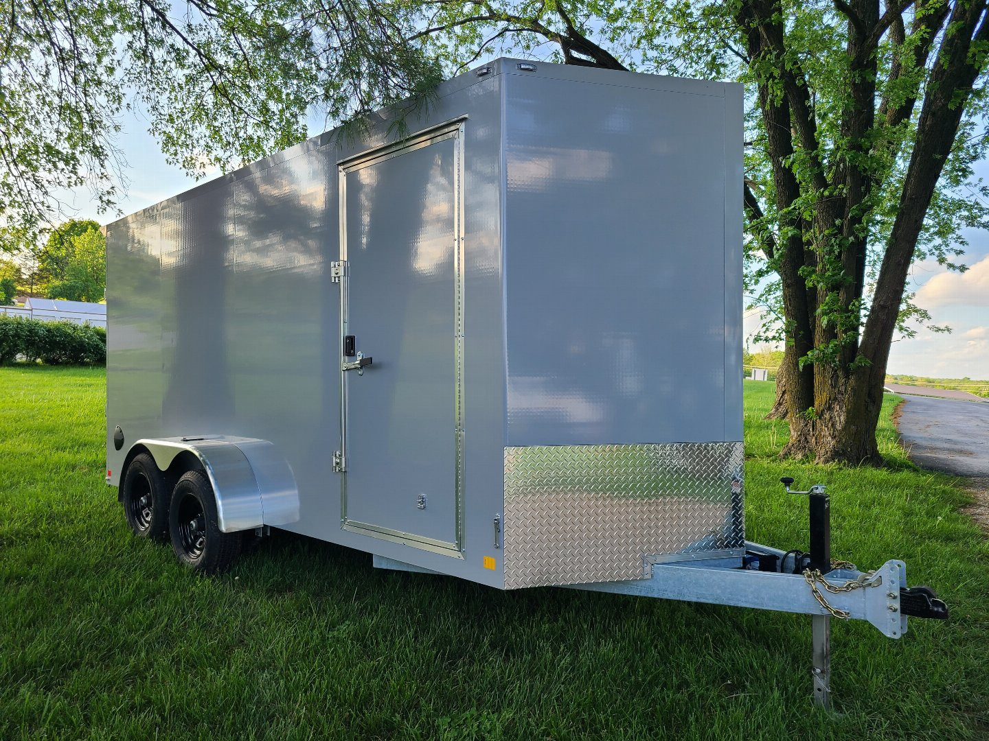 New Cell-Tech 7 X 16, ramp, 52k axle, silver