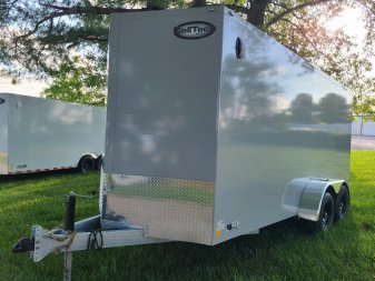 New Cell-Tech 7 X 16, ramp, 52k axle, silver