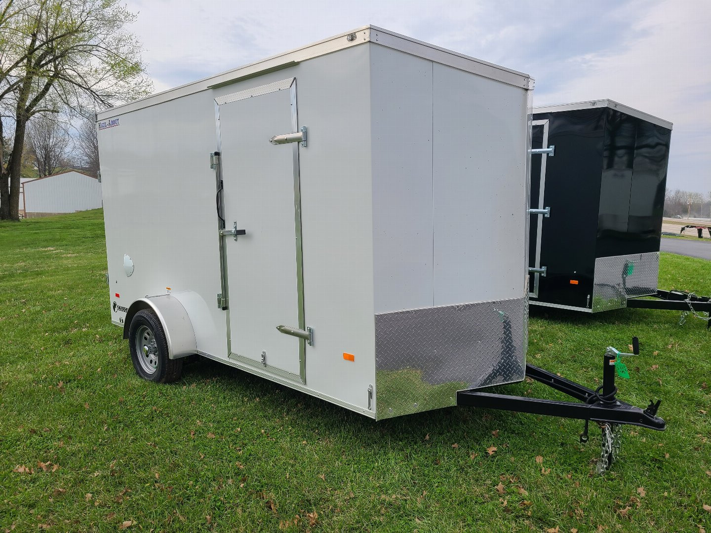 New 2024 Haul About 6 X 12 WHITE CARGO, single axle, Cougar package