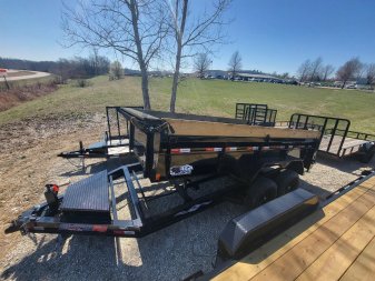 New 2024 Liberty 83 x 14' dump, 2-7k axles, tarp, #788