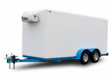 New 2024 16' Polar King Refrigerated Trailer