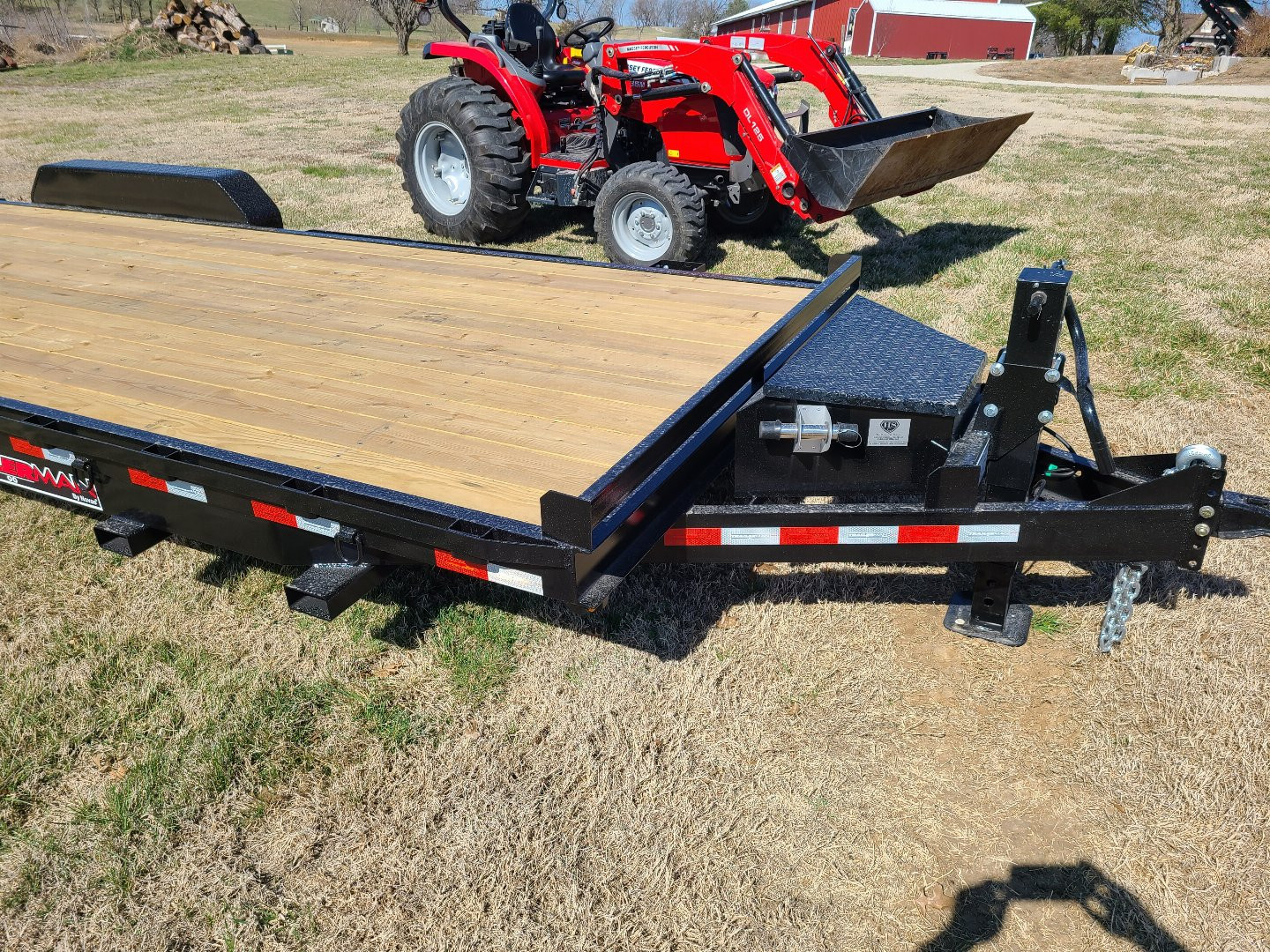 New 2024 Trailerman 83 x 20+2 Contractor Special 14k, 14 ply tires