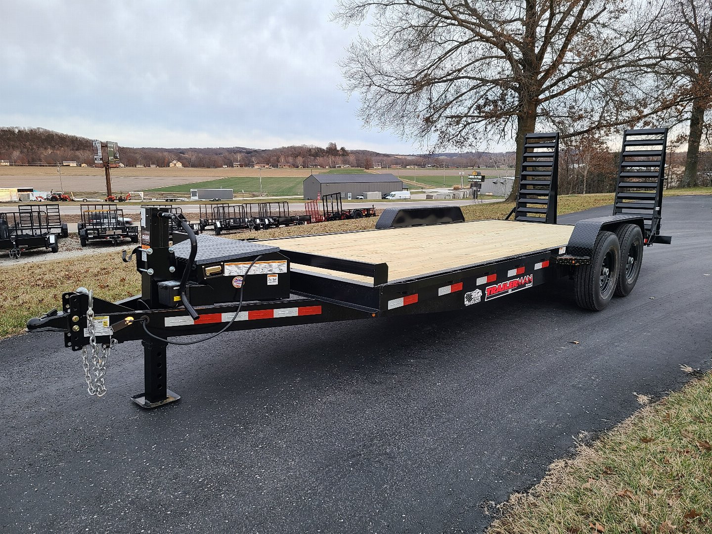 New 2024 Trailerman Contractor Special, 14K, upgrade to 14 ply tires