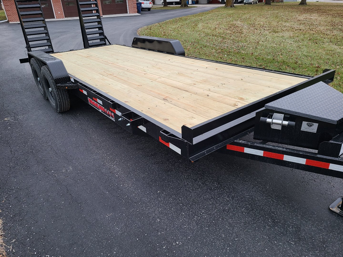 New 2024 Trailerman Contractor Special, 14K, upgrade to 14 ply tires