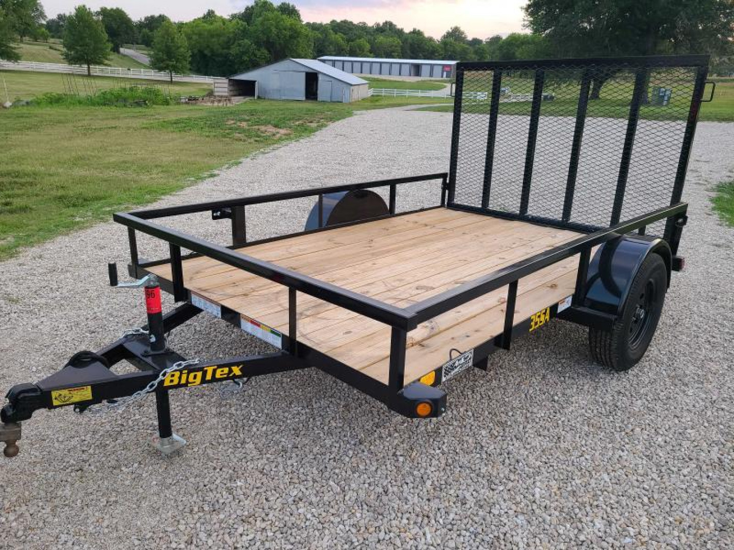 New 2024 Big Tex Utility, 77" X 10', 4' RAMP GATE, #688