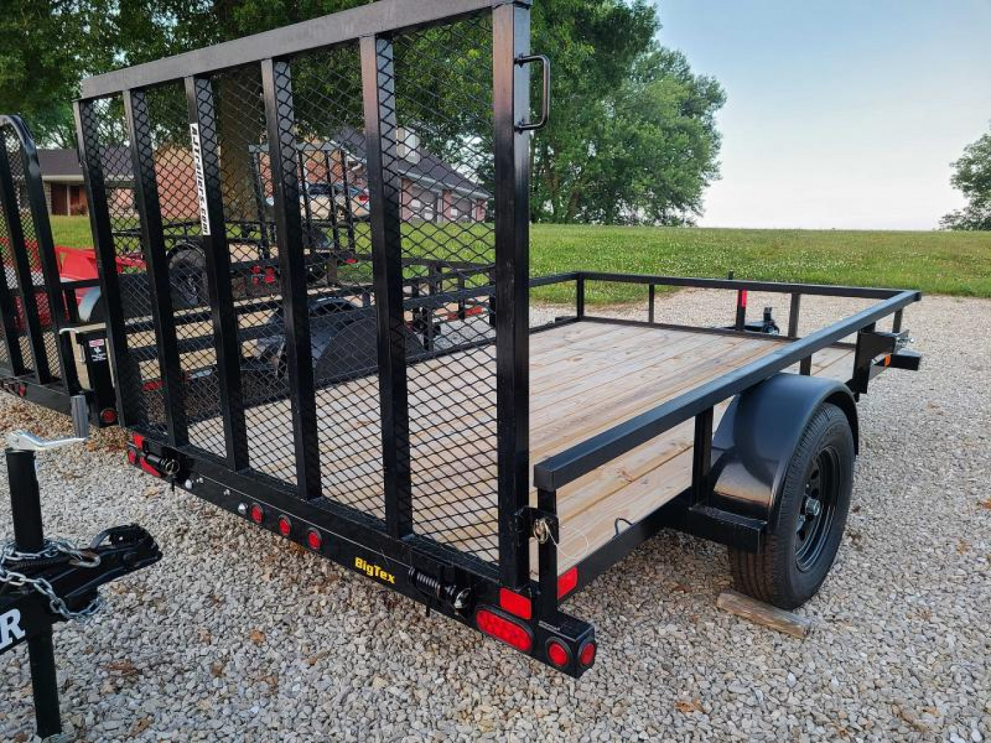 New Big Tex Utility, 77" X 10', 4' RAMP GATE, #686
