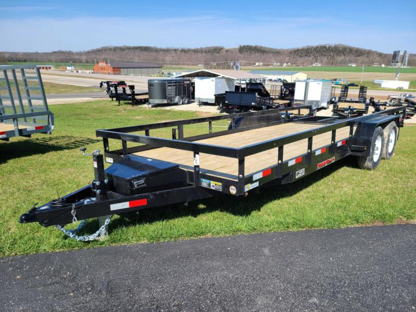 New Trailerman Utility 82 x 22 HD, tandem, 10K axles #522