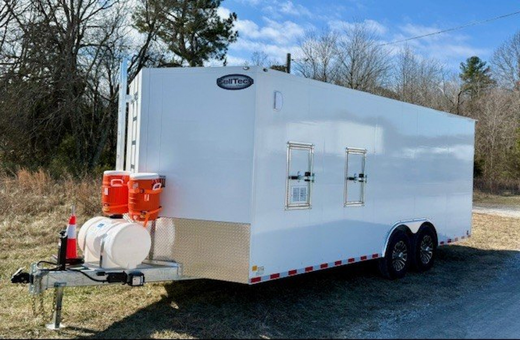 New 2024 CellTech Enclosed Landscape Trailer