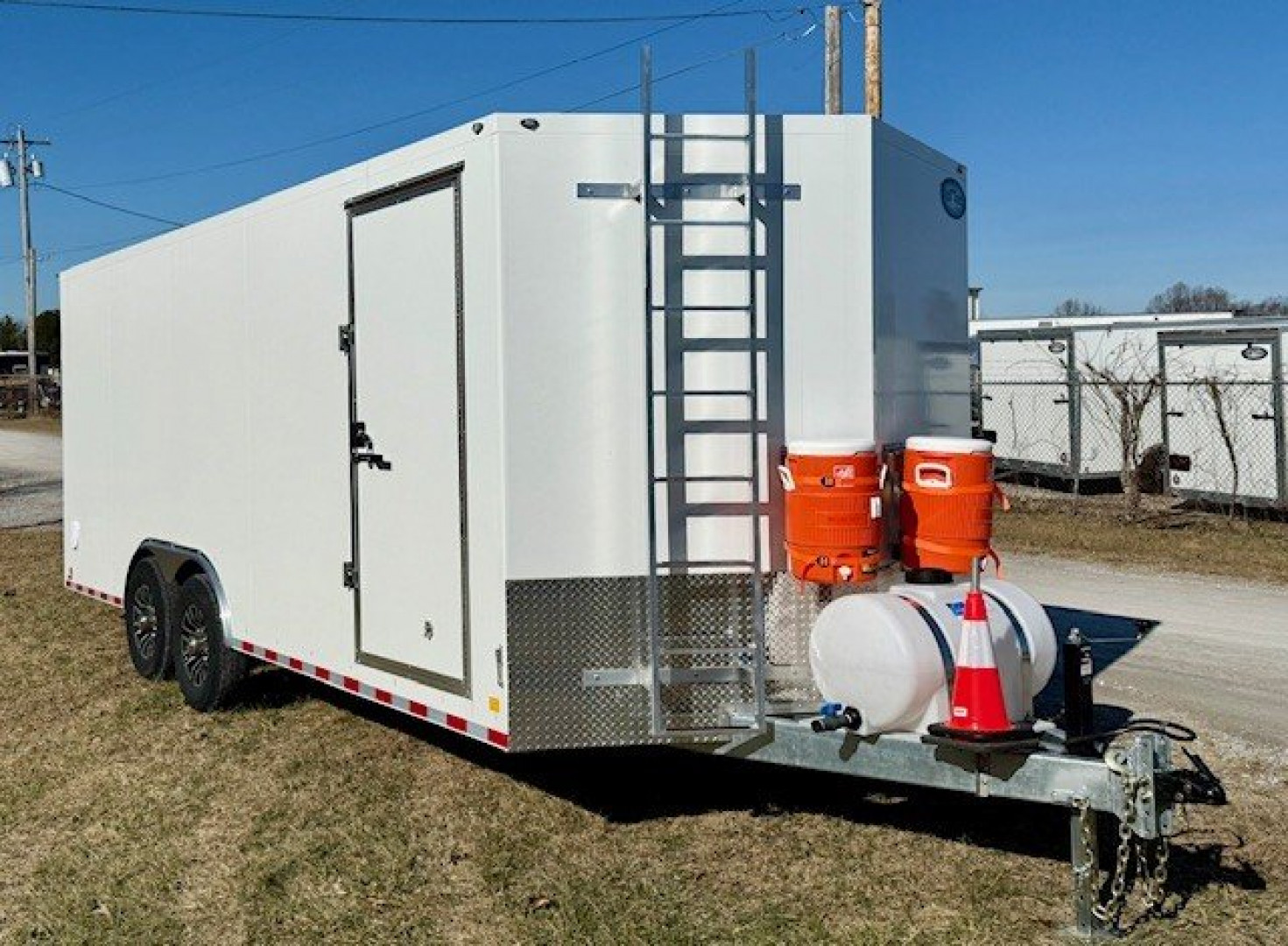 New 2024 CellTech Enclosed Landscape Trailer