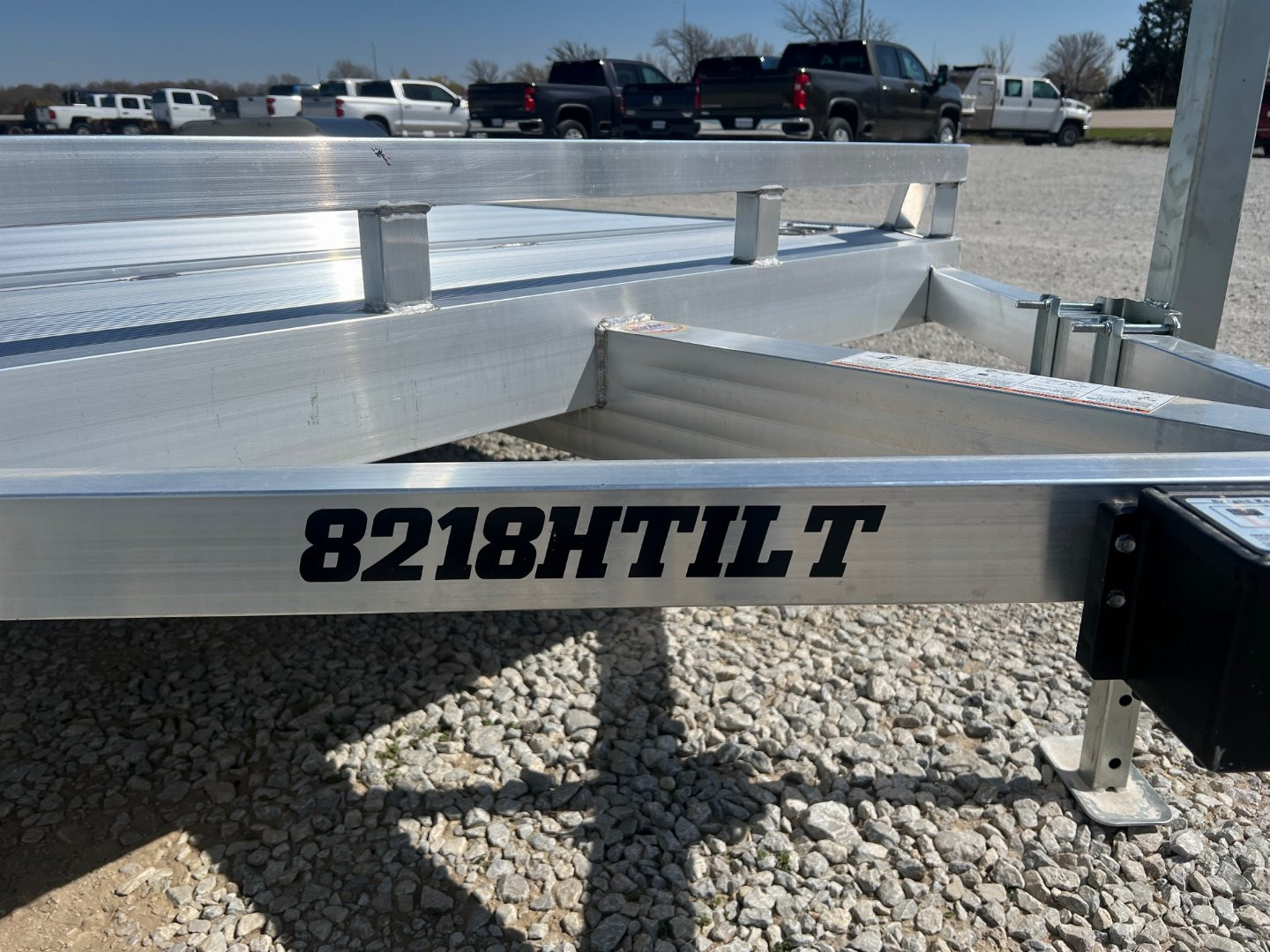 New 2026 Aluma 8218TILT-TA-EL-RTD Car / Racing Trailer