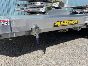 New 2026 Aluma 8218TILT-TA-EL-RTD Car / Racing Trailer