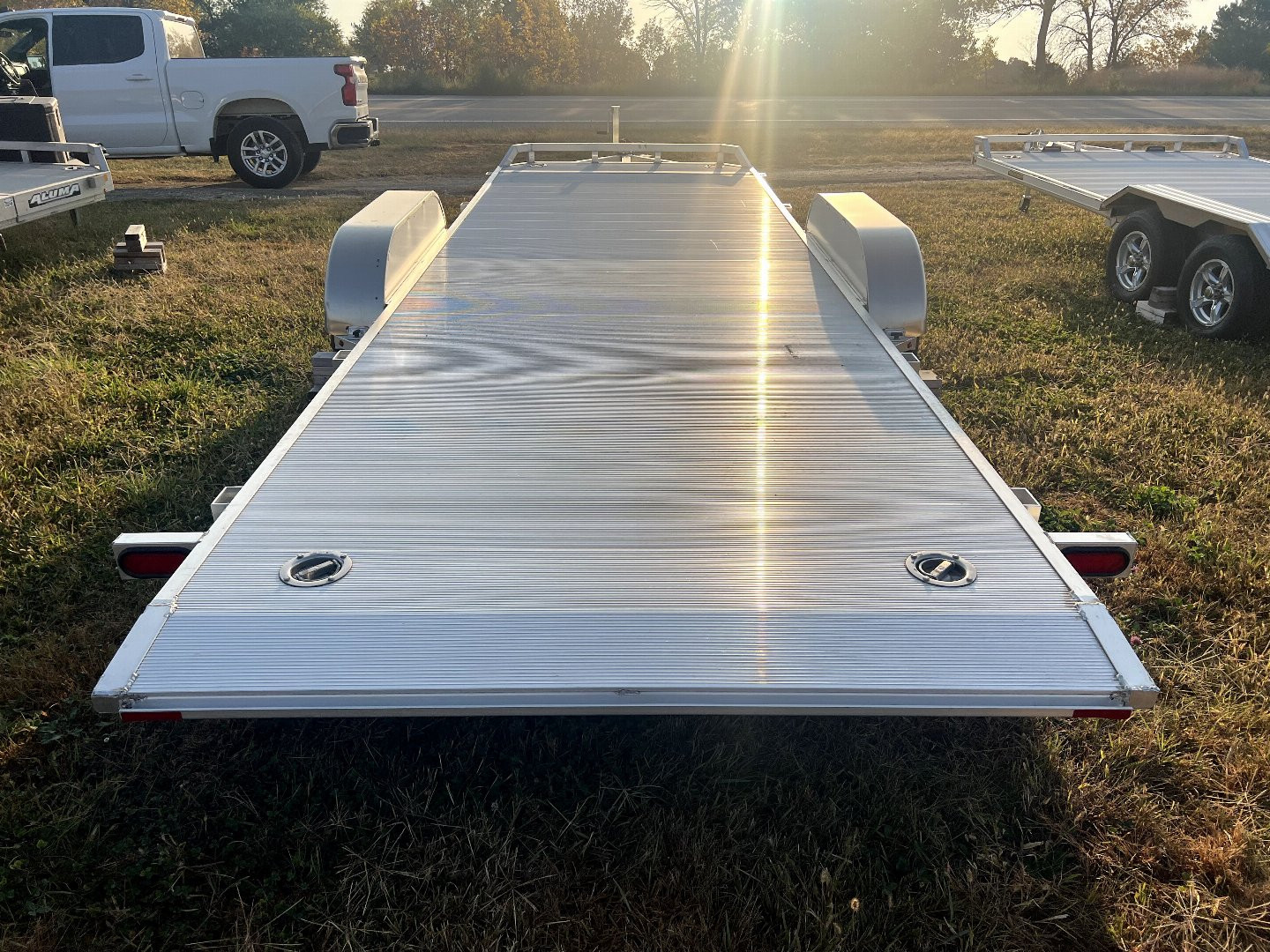 New 2025 Aluma 8220H TILT Car Hauler