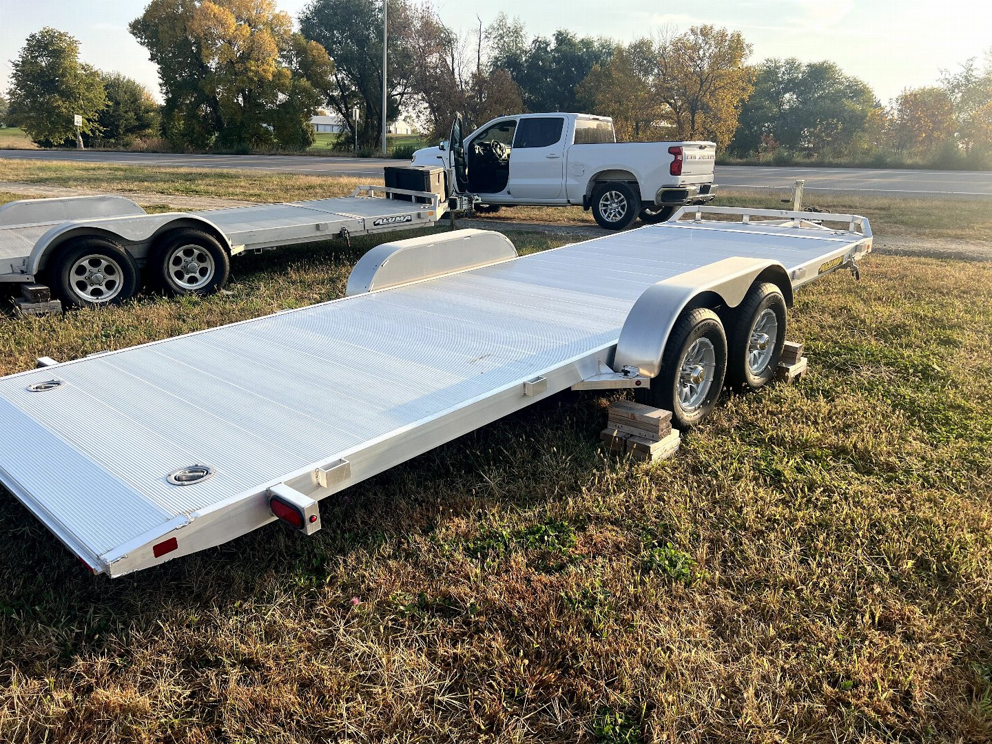 New 2025 Aluma 8220H TILT Car Hauler