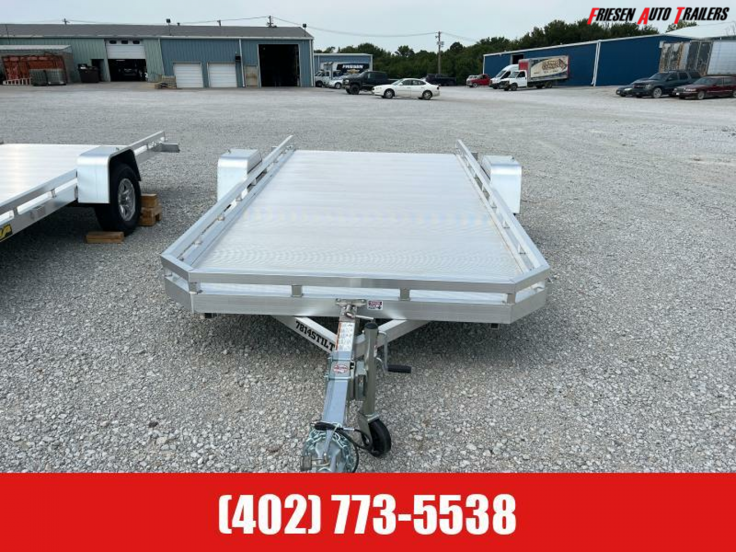 New 2025 ALUMA 7814S TILT Utility Trailer