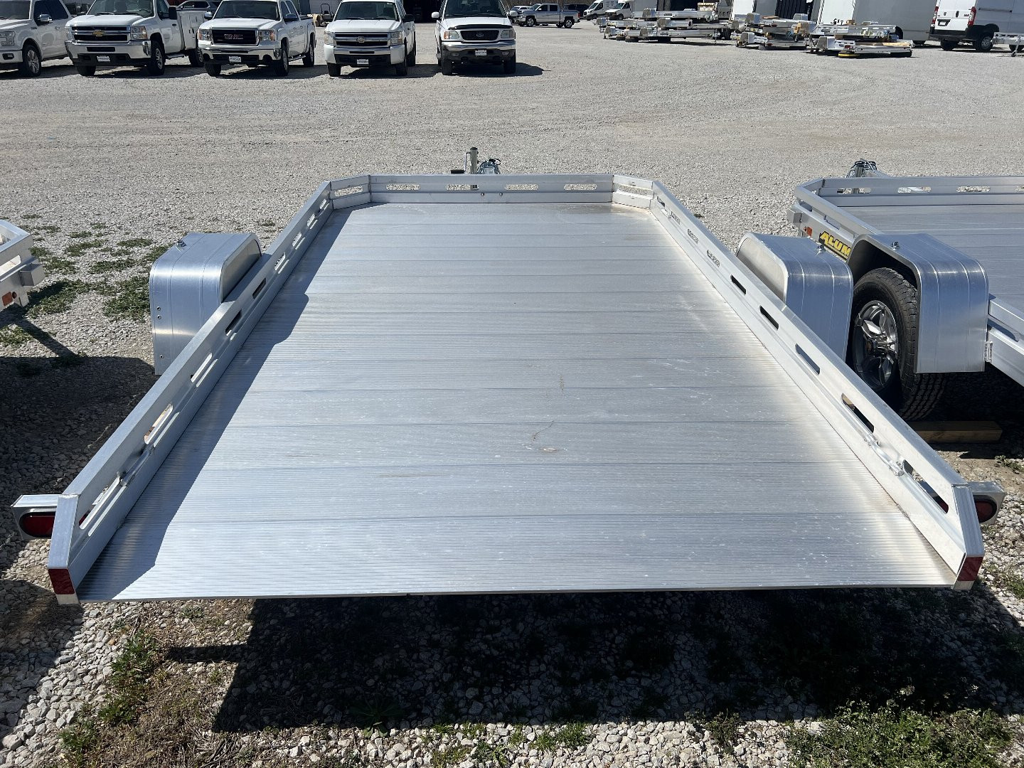 New 2025 Aluma 7712H-TILT-S Utility Trailer