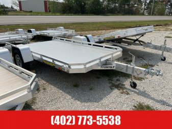 New 2024 ALUMA 7712H Tilt Utility Trailer
