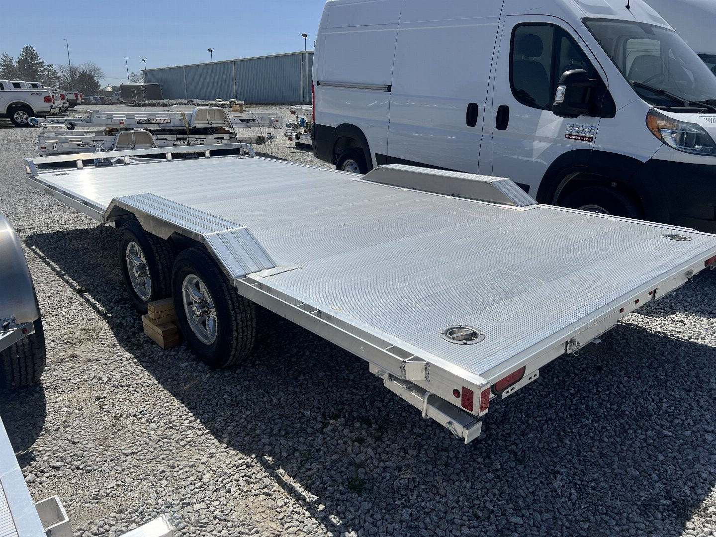 New 2025 Aluma WB18-TA-EL-DOF-R-RR ATV Trailer