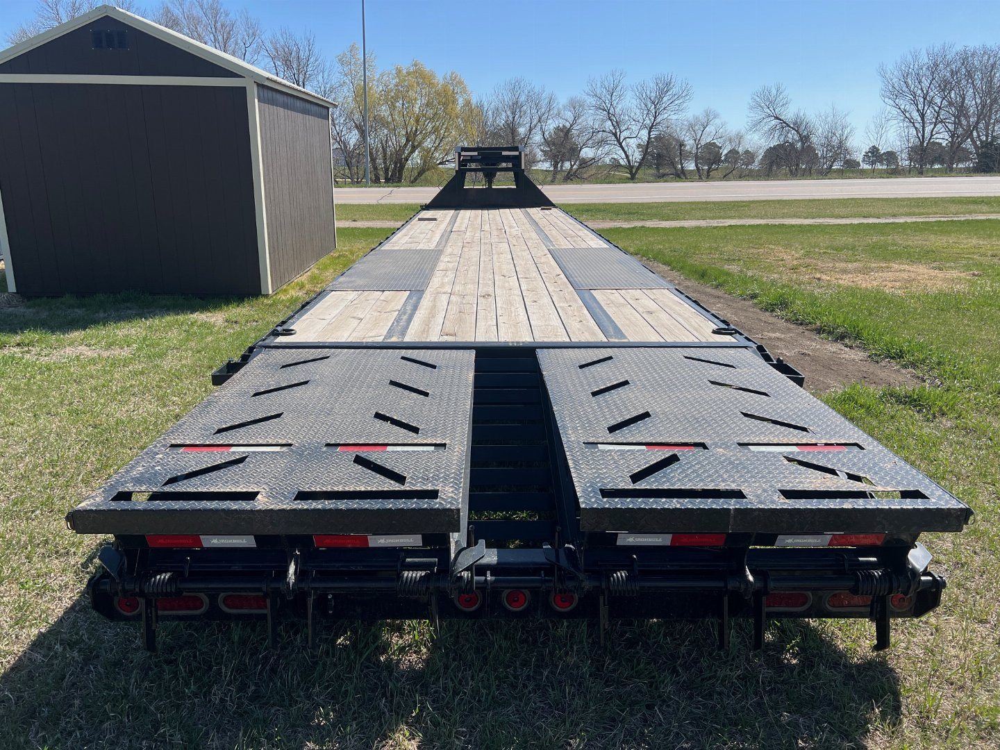 Used 2022 Iron Bull Norstar Flatbed Trailer