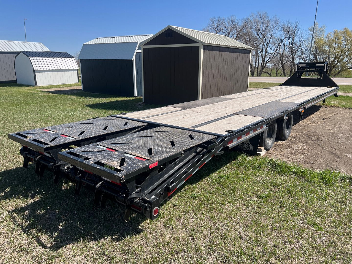 Used 2022 Iron Bull Norstar Flatbed Trailer