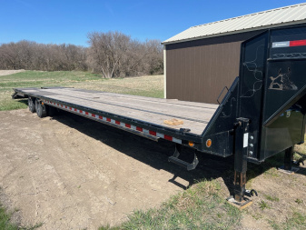 Used 2022 Iron Bull Norstar Flatbed Trailer