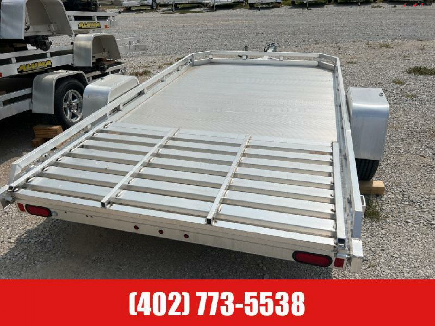 New 2024 ALUMA 7712H-S-TG Utility Trailer