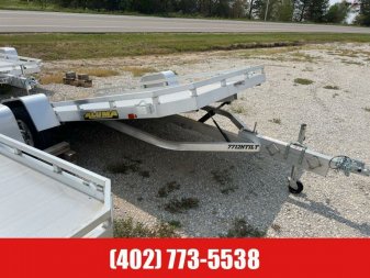 New 2024 ALUMA 7712H Tilt Utility Trailer
