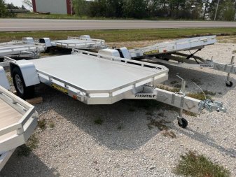 New 2023 ALUMA 7712H TILT Utility Trailer