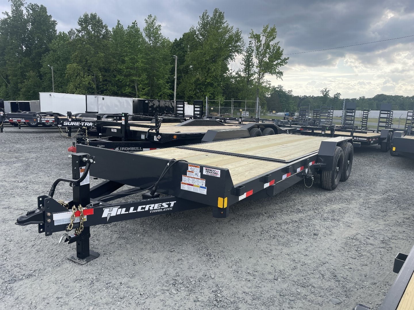 New 2025 Hillcrest Trailers 14k -20' Equipment Trailer