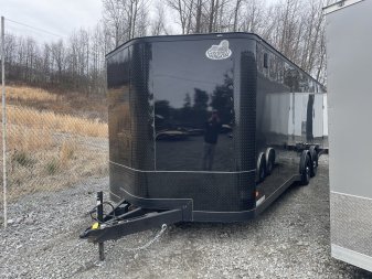 New 2025 Covered Wagon Trailers car hauler 24' Cargo / Enclosed Trailer
