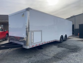 New 2025 Covered Wagon Trailers enclosed 28' Car / Racing Trailer