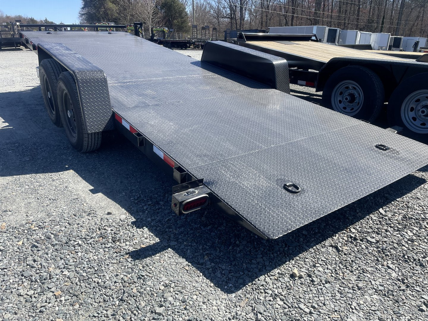 New 2025 Triple Crown Trailers 7x22 Equipment Trailer-14k