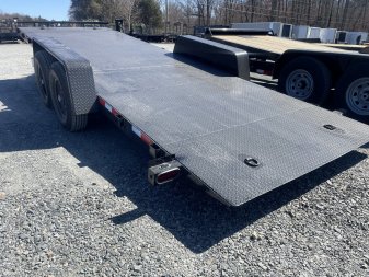 New 2025 Triple Crown Trailers 7x22 Equipment Trailer-14k