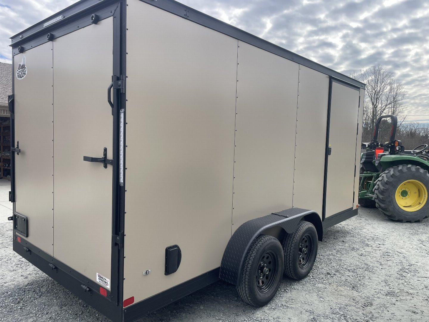 New 2025 Covered Wagon Trailers gold series Cargo / Enclosed Trailer 7x16