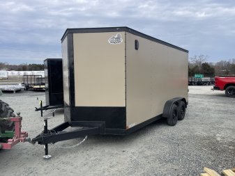 New 2025 Covered Wagon Trailers gold series Cargo / Enclosed Trailer 7x16