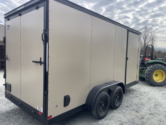 New 2025 Covered Wagon Trailers gold series Cargo / Enclosed Trailer 7x16