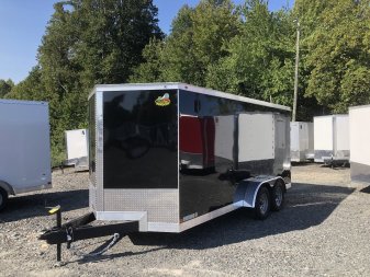 New 2025 Covered Wagon Trailers gold series Cargo / Enclosed Trailer 7x16