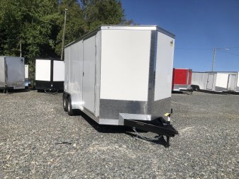 New 2025 Covered Wagon Trailers gold series Cargo / Enclosed Trailer 7x16