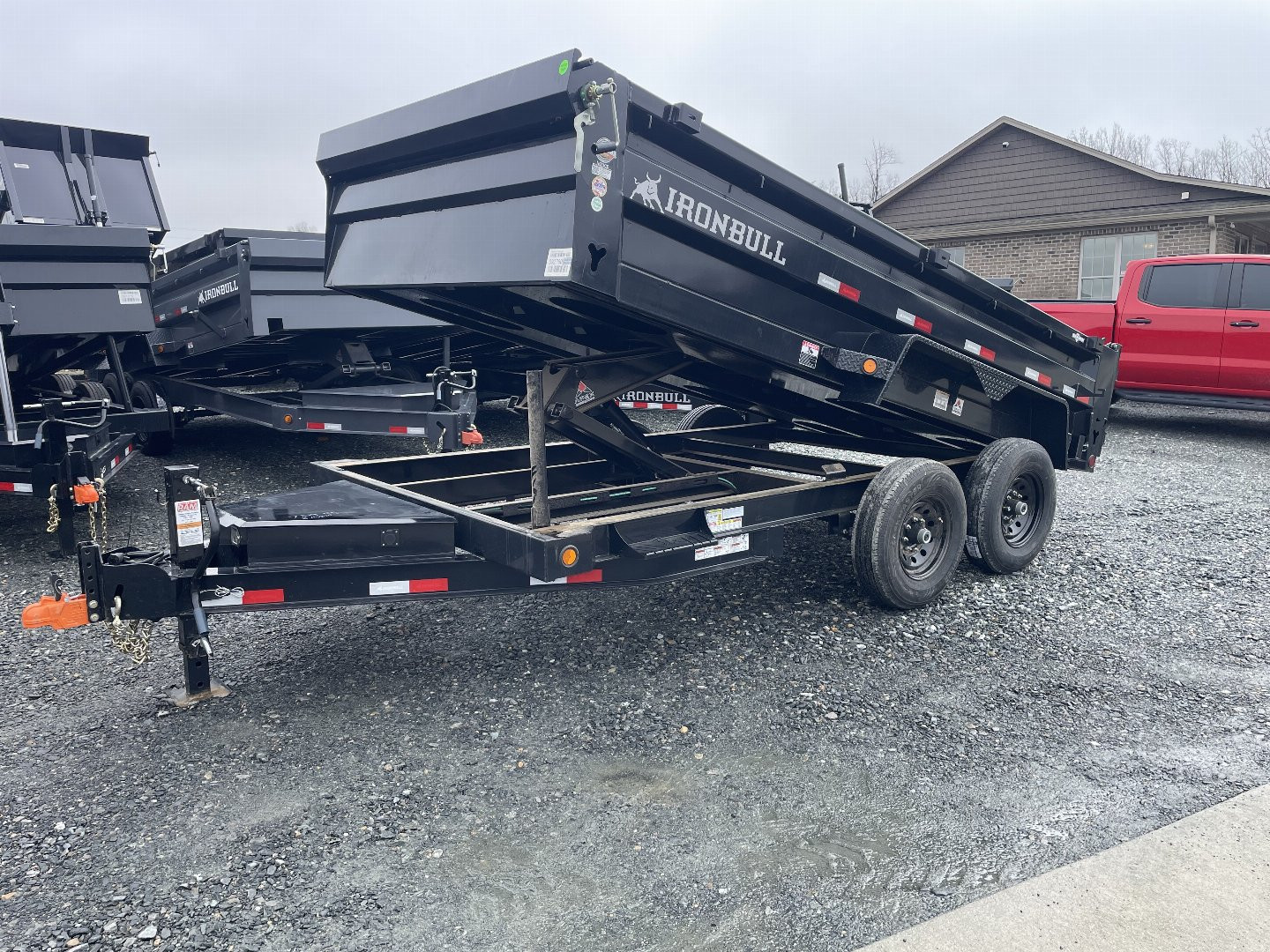 New 2026 Iron Bull DTB Dump Trailer 7X14