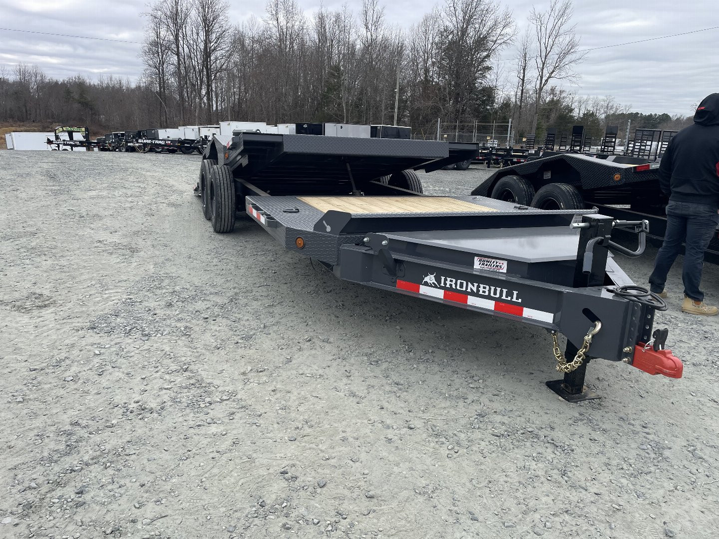 New 2026 Iron Bull tilt Equipment Trailer