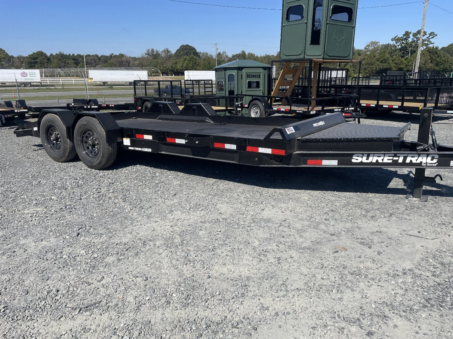 New 2025 Sure-Trac drop deck Equipment Trailer -20'