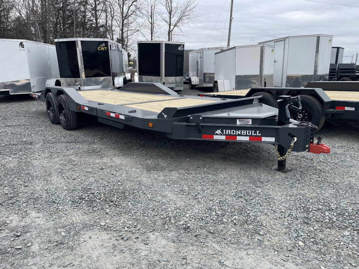 New 2026 Iron Bull tilt Equipment Trailer-102x20'