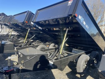 New 2025 BWISE deckover Dump Trailer