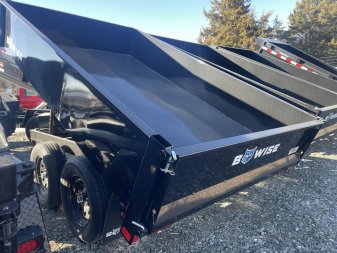 New 2025 BWISE deckover Dump Trailer