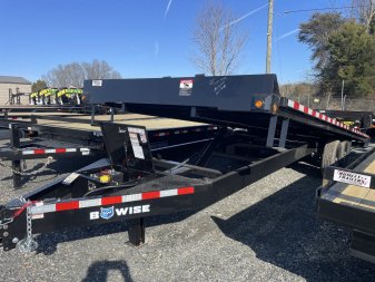 New 2025 BWISE flatbed Deckover TILT -Trailer -24'