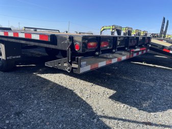 New 2025 BWISE flatbed Deckover TILT -Trailer -24'