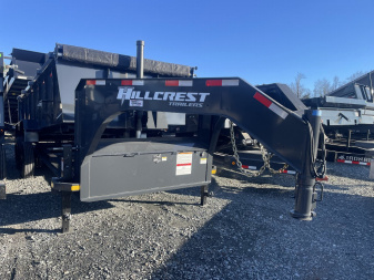 New 2025 Hillcrest Trailers gooseneck Dump Trailer 16'