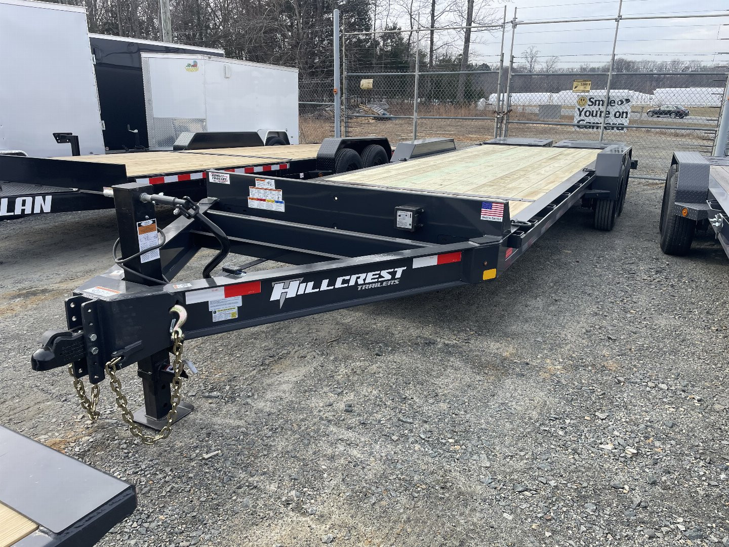 New 2025 Hillcrest Trailers I beam 17.5 Equipment Trailer 24'