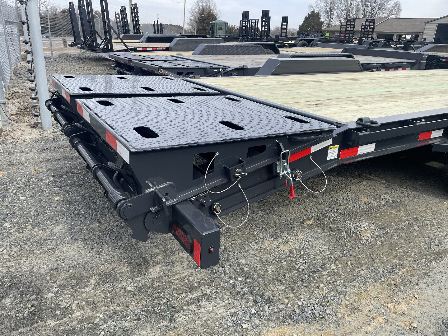 New 2025 Hillcrest Trailers I beam 17.5 Equipment Trailer 24'
